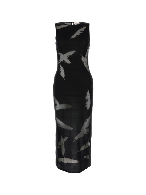 [Alexander McQueen] Sleeveless dress FW24 798376Q1BAV 1000