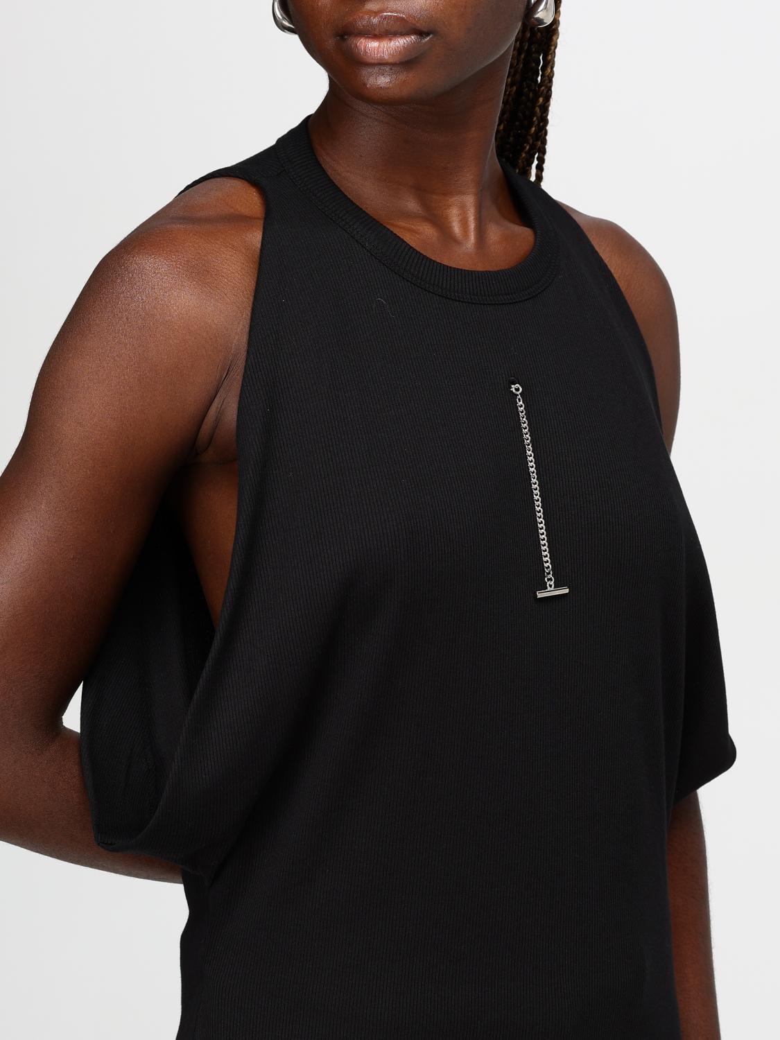 [McQueen] Shirts Sleeveless FW25 804191QLADW 1000