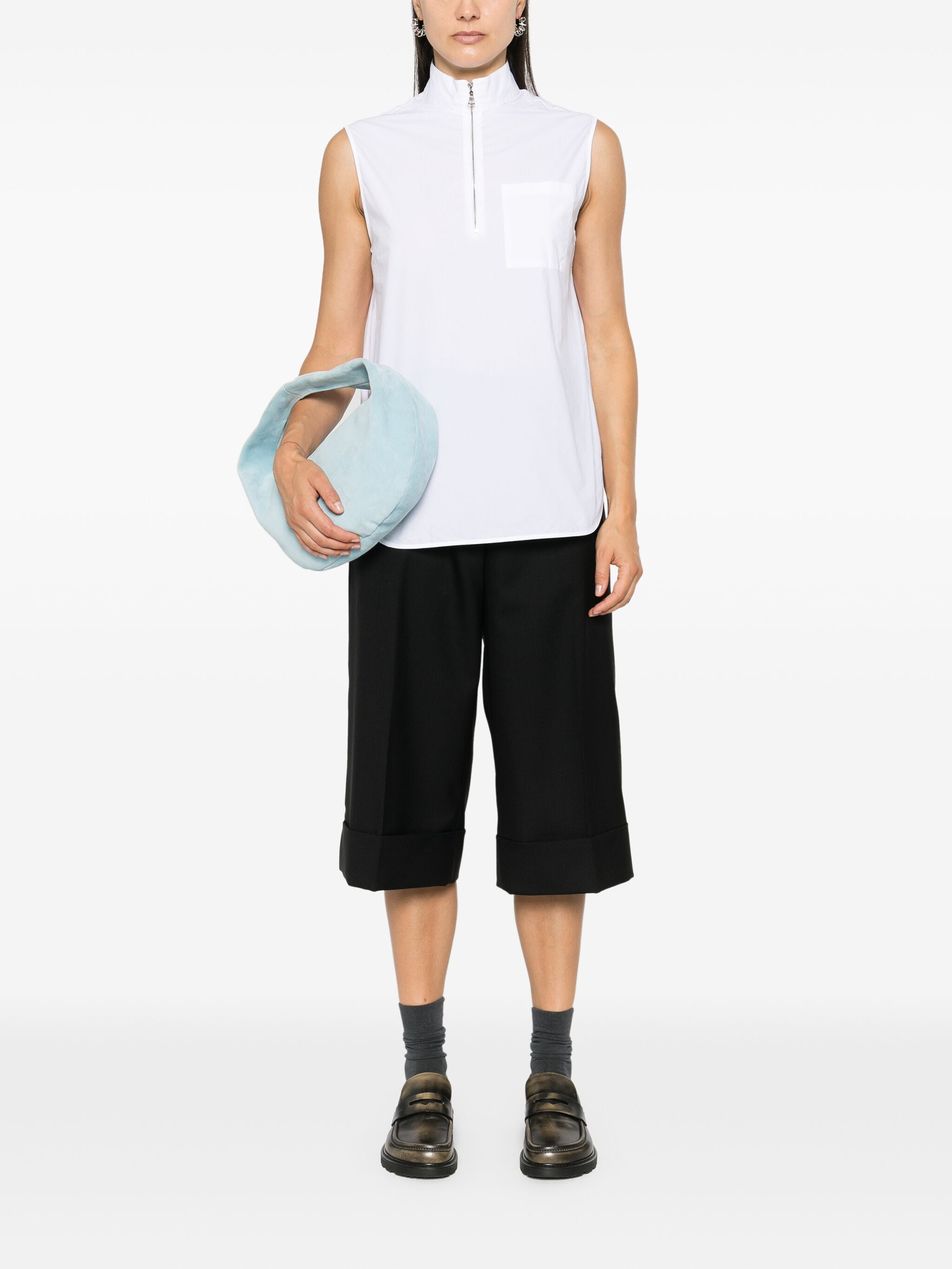 [OFFICINE GENERALE] Shirts Sleeveless FW24 W24WSHI007PRE