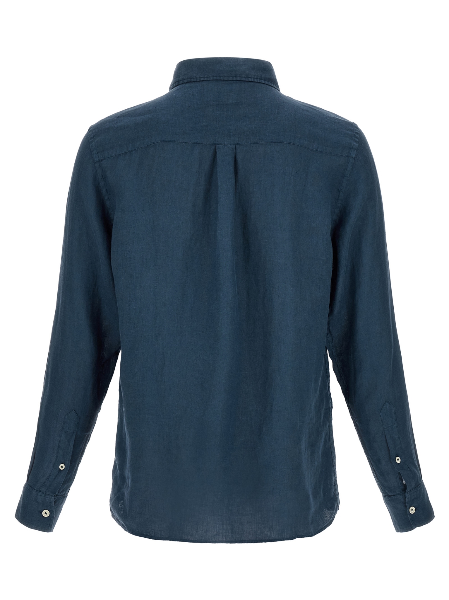 [MC2 Saint Barth] T-shirts Long Sleeve SS26 RAPHAELPOLOLONGLINEN61BLUENAVY