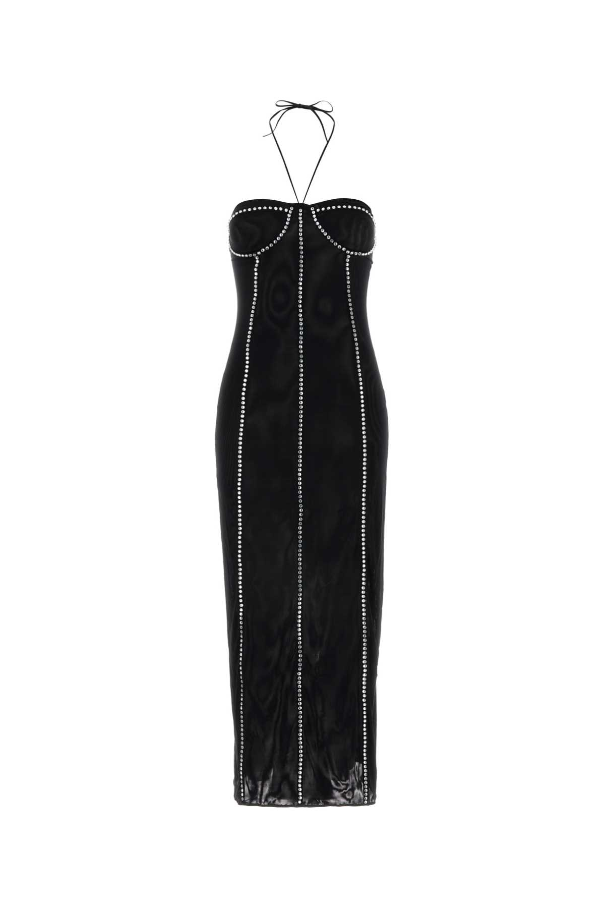 [OSEREE] Sleeveless dress FW24 OGD243 BLACK