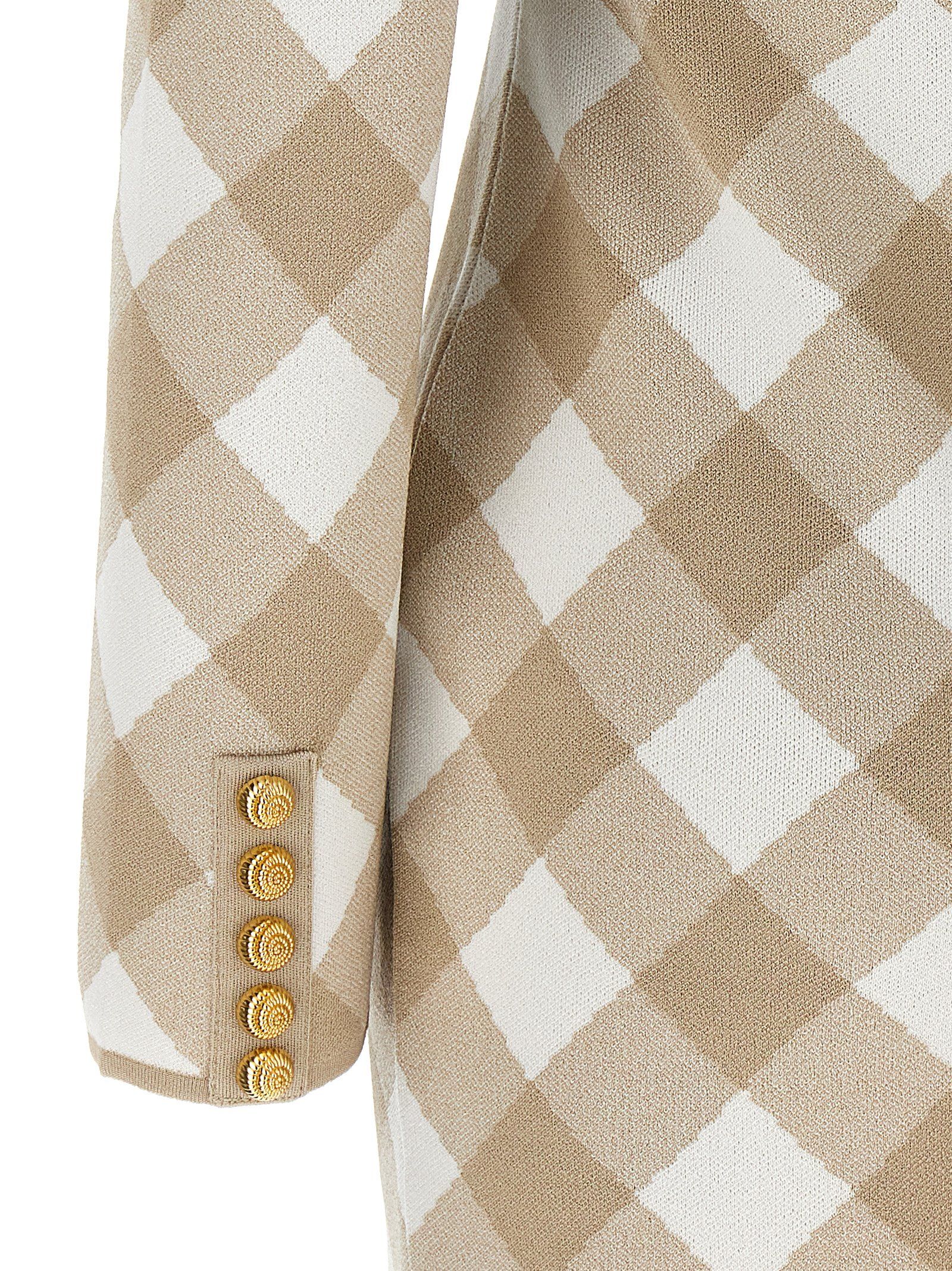 [Balmain] Long sleeve dress FW24 DF0R8739KH56GVQ