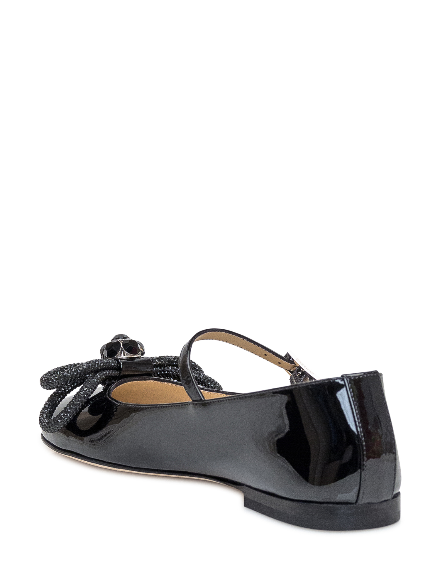 [MACH & MACH] Flat shoes FW24 PF24S0741010PAT BLK