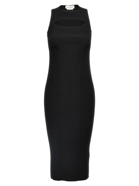 [McQueen] Sleeveless dress FW24 798352Q1BAQ1000