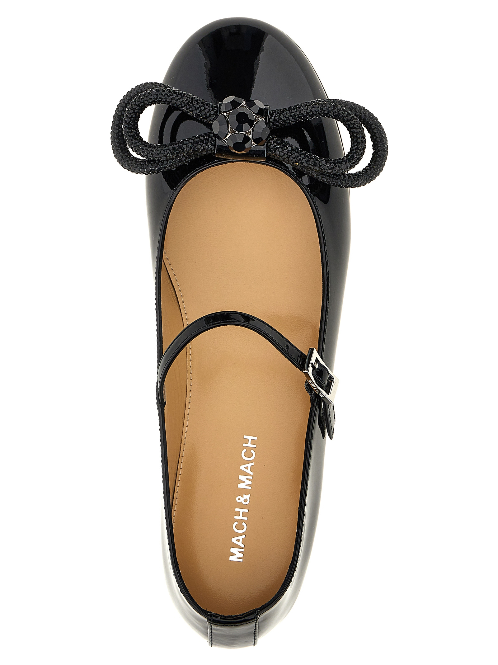 [MACH & MACH] Flat shoes FW24 PF24S0741010PATBLK