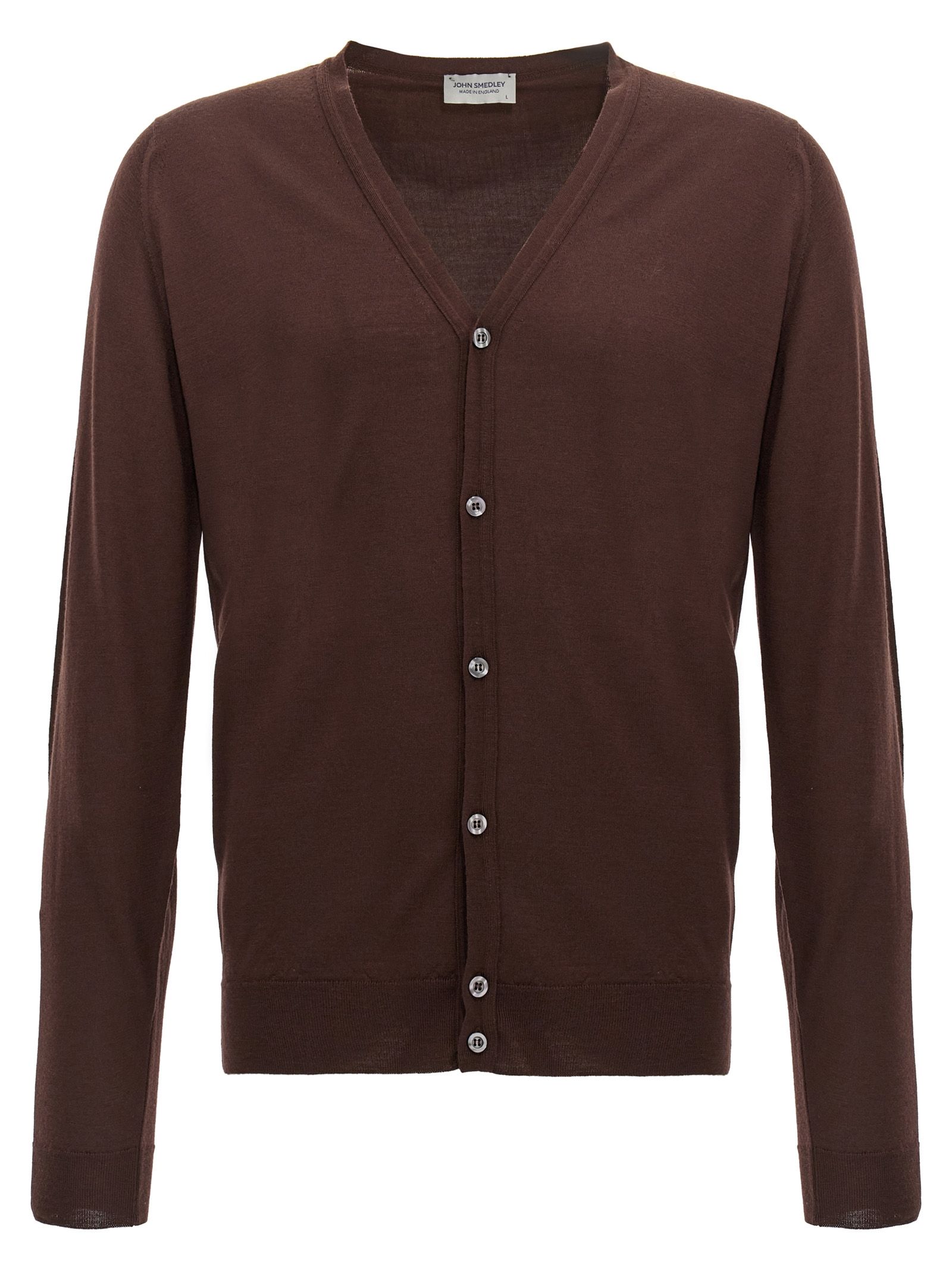 [JOHN SMEDLEY] Cardigan FW24 PETWORTHTRUFFLE