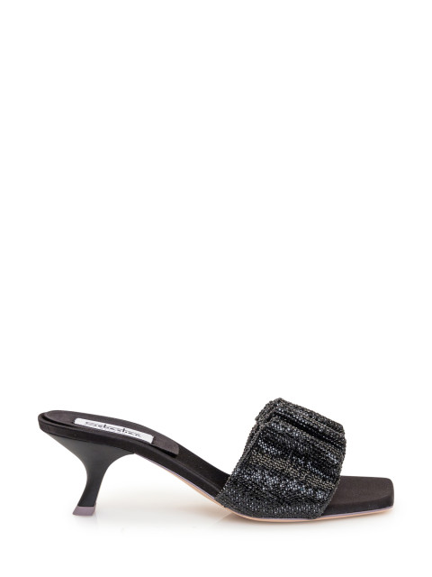 [Sebastian Milano] Sandals FW22 SE1128 BLACKCRYSTAL