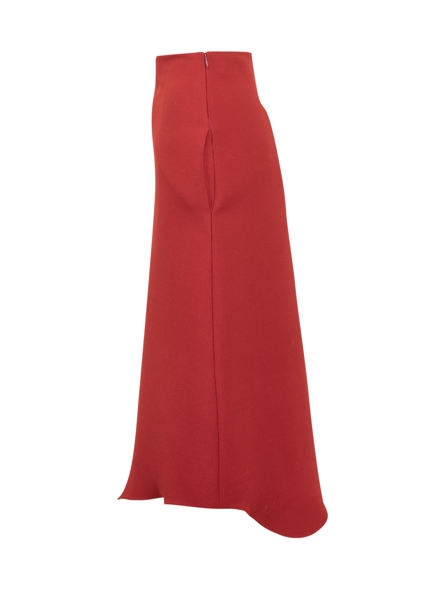 [Calcaterra] Long skirt FW23 S39 RUBYRED