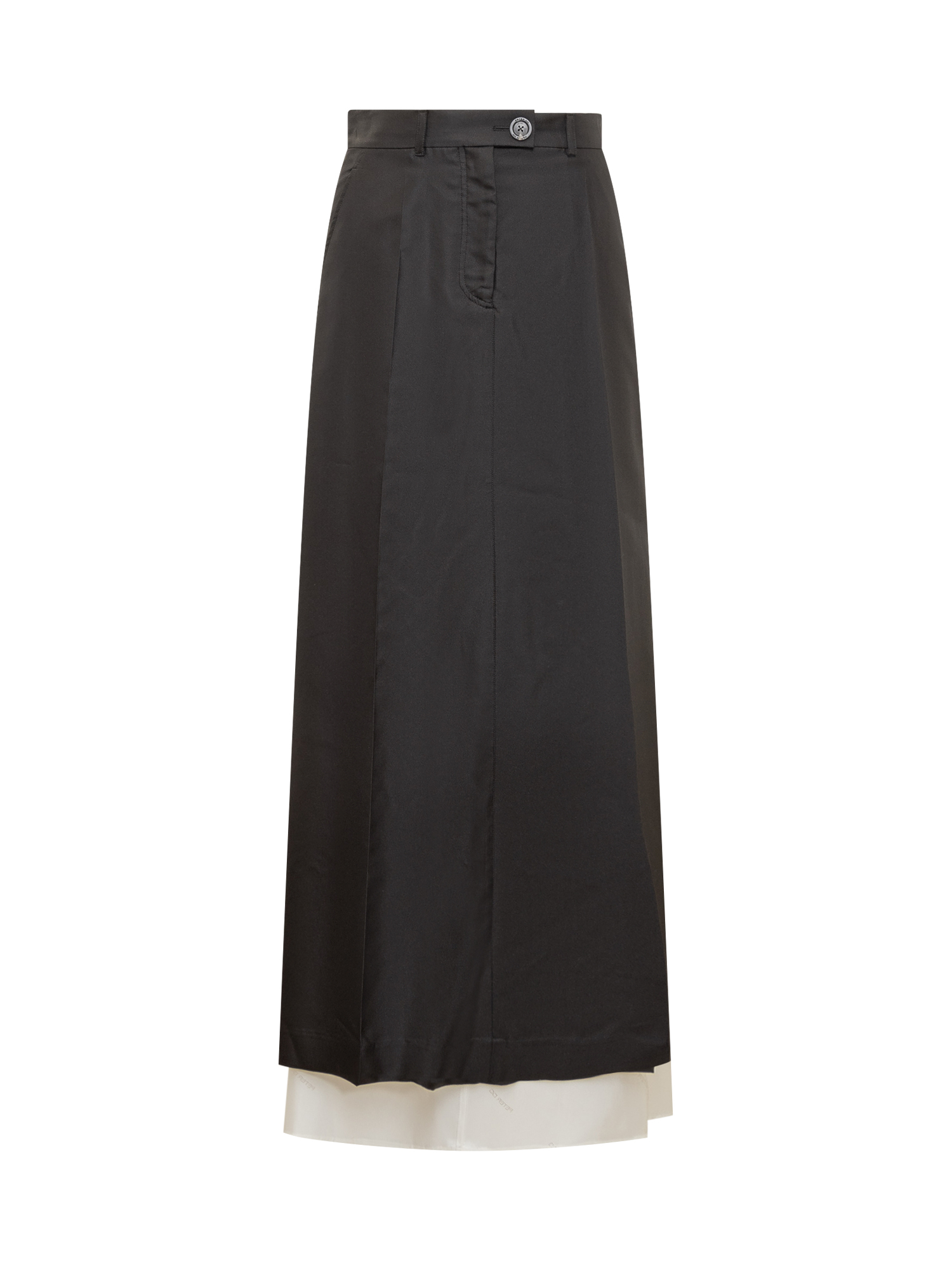 [Peter Do] Long skirt FW23 PDSS23266SE043 BLACK