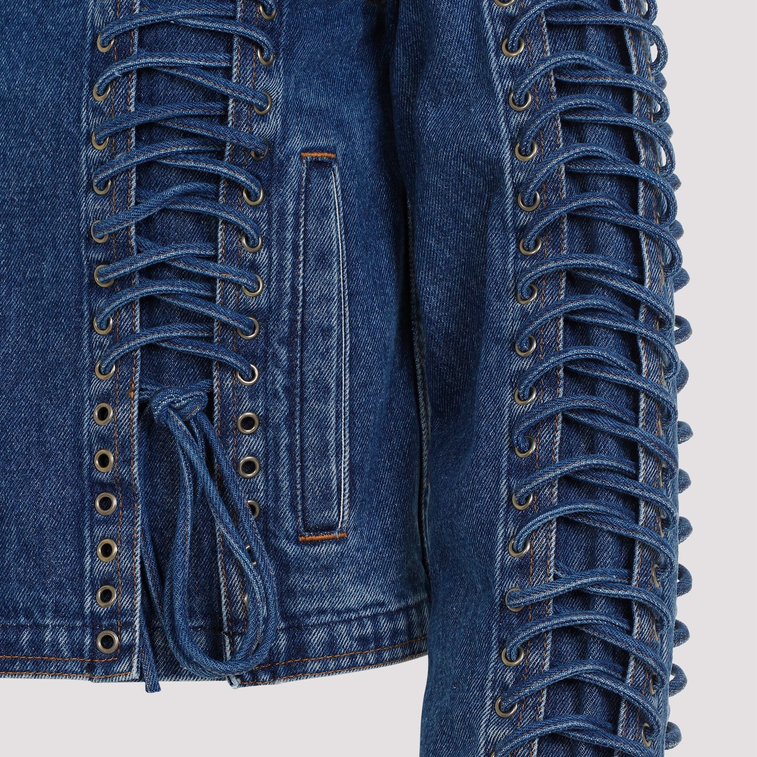 [JEAN PAUL GAULTIER] Denim Jacket SS24 FVE042I.D013