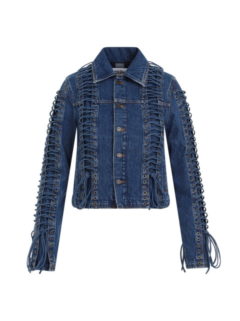 [JEAN PAUL GAULTIER] Denim Jacket SS24 FVE042I.D013