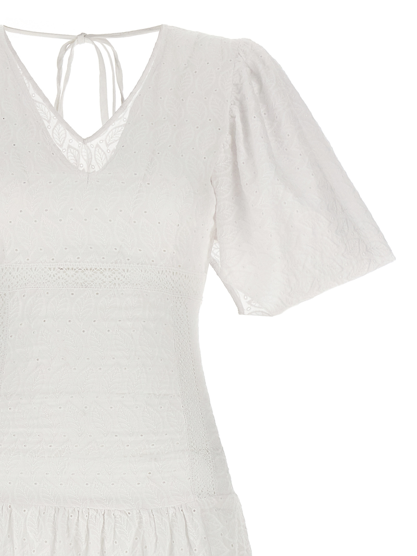 [Le Twins] Short sleeve dress FW23 ROSELLINABIANCO