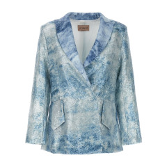 [Le Twins] Blazer SS24 COMODENIMCELESTE