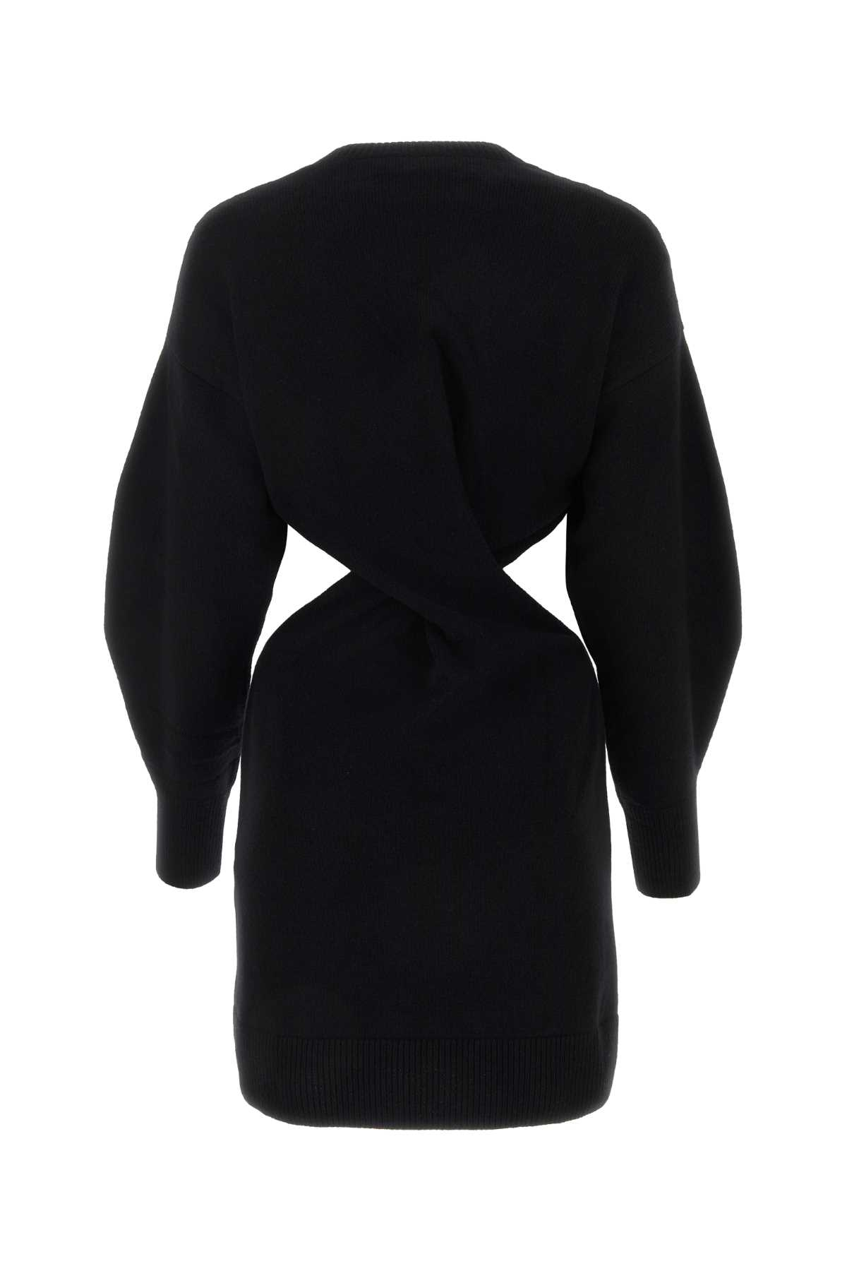 [Alexander McQueen] Long sleeve dress FW23 758585Q1A6W 1000