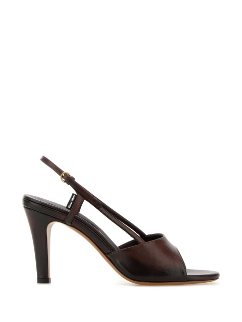 [Miu Miu] Sandals FW25 5X547EF085537 F0003