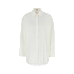[Loewe] Shirts Long Sleeve FW25 S359Y05XE5 WHITE