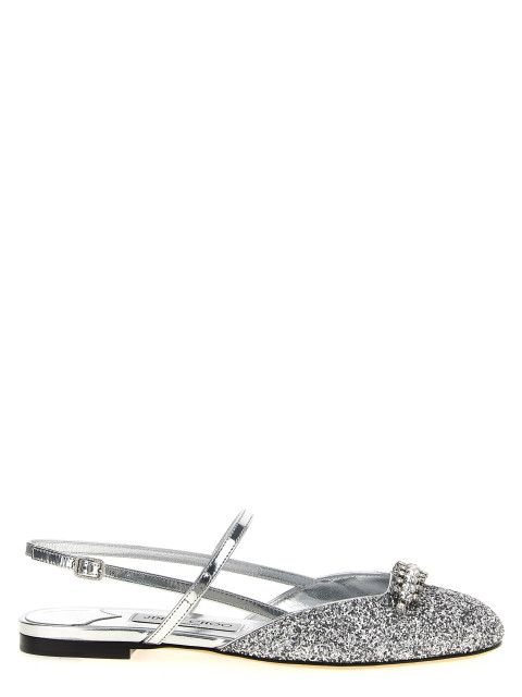 [Jimmy Choo] Flat shoes FW25 BELINDASBFLATJDPSILVER