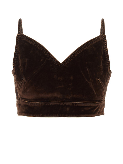 [Loewe] Bustier FW23 S540Y12X01 COFFEEBEAN