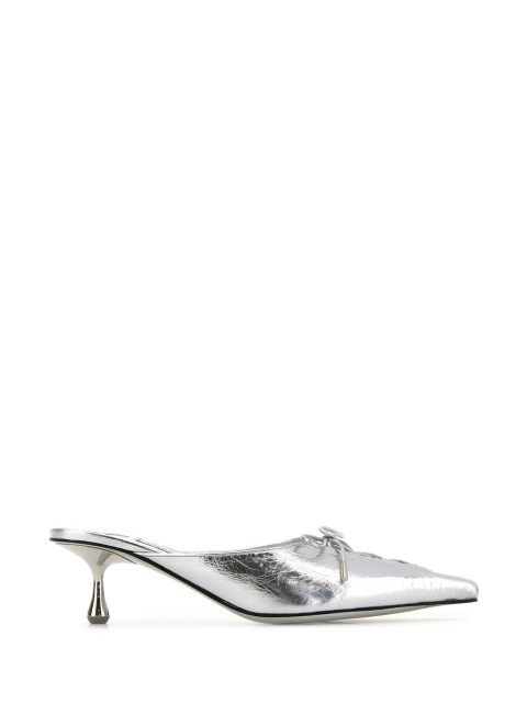 [Jimmy Choo] Sandals FW25 SCARLETTMULE50BYK SILVER