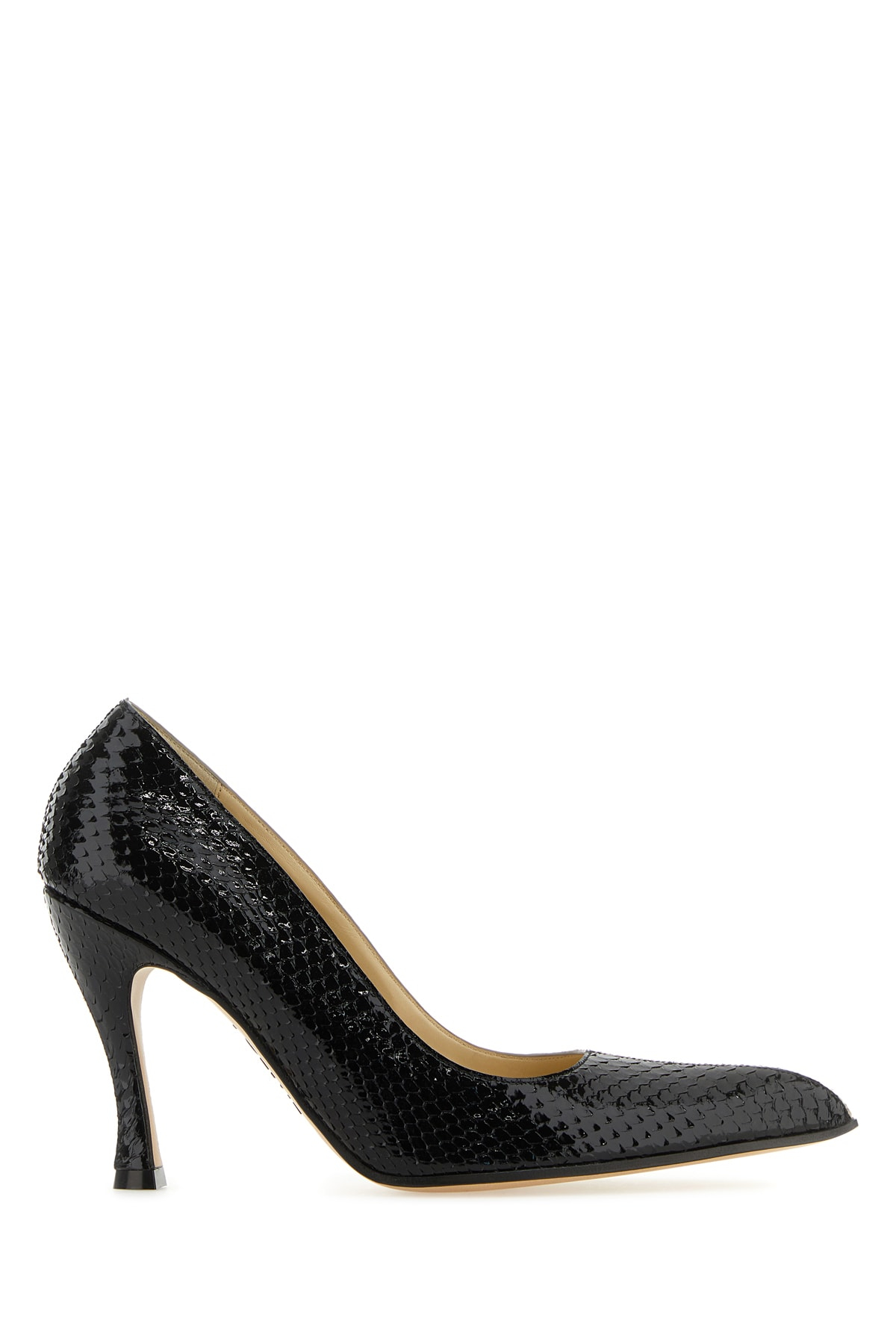 [Loewe] Pumps FW23 L814S01X91 NATURALBLACK