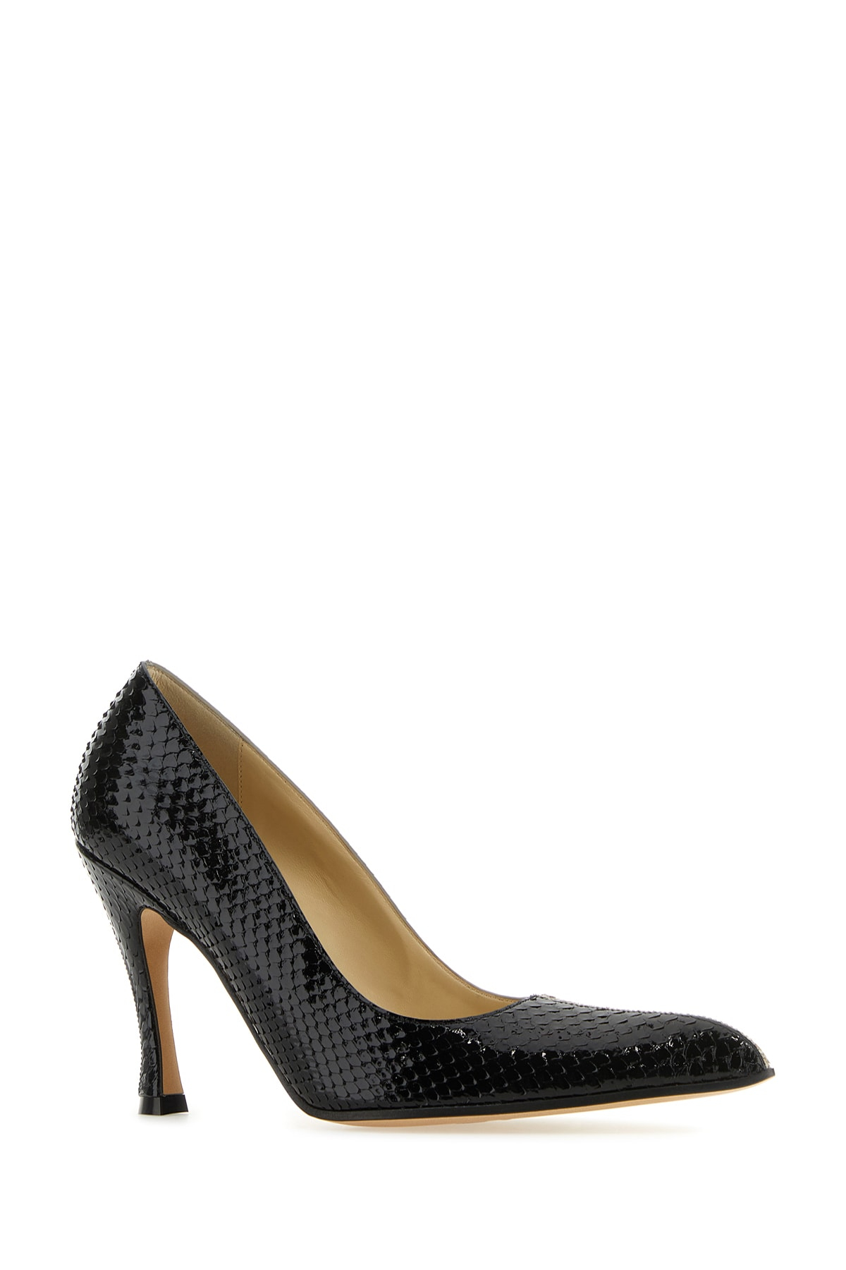 [Loewe] Pumps FW23 L814S01X91 NATURALBLACK