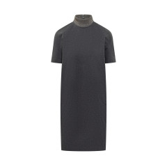 [Brunello Cucinelli] Short sleeve dress FW24 MH827AHR31 C055