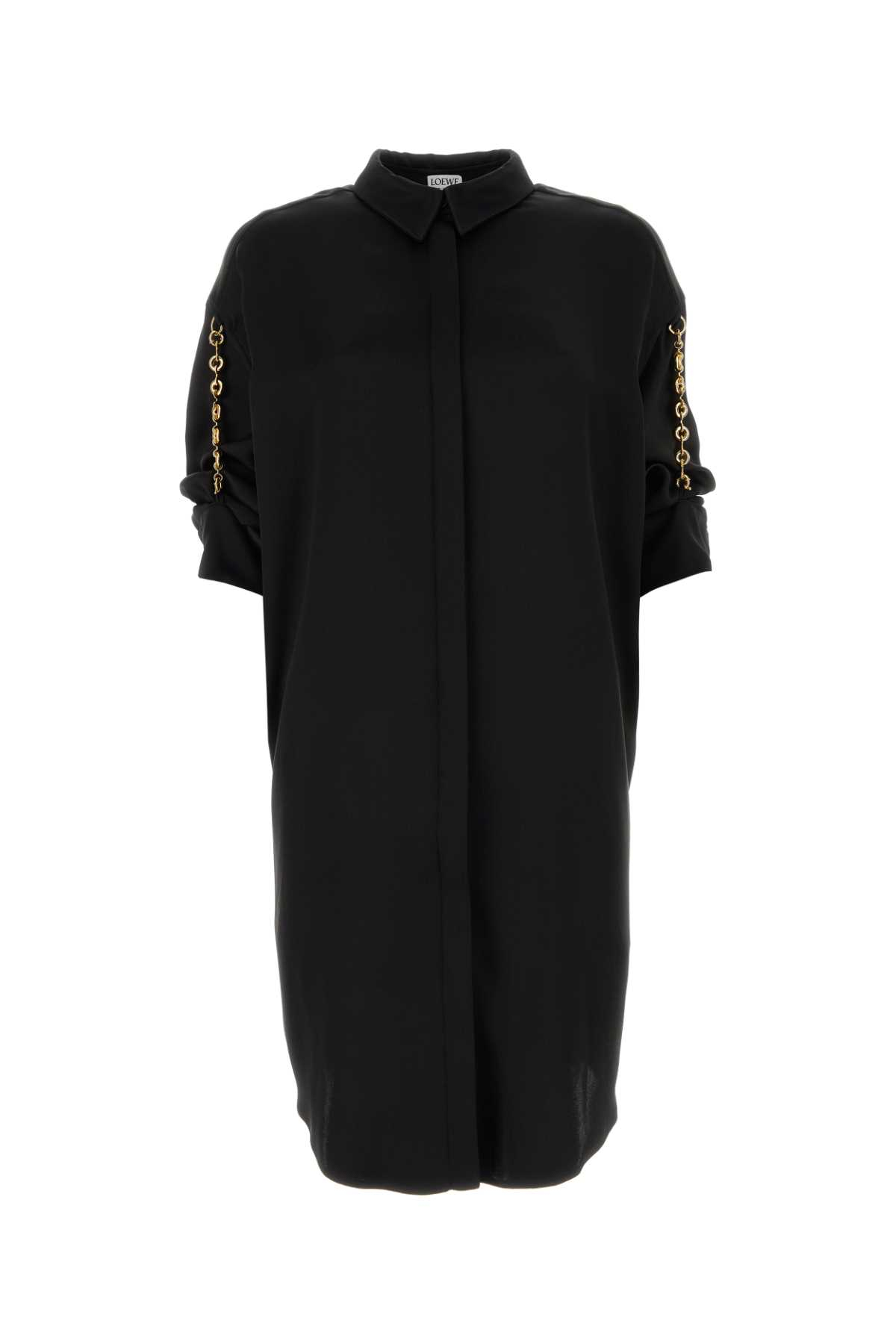[Loewe] Short sleeve dress SS24 S359Y09XDB BLACK