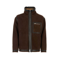 [Fendi] Leather Jacket FW23 FM0222AO9M F0BBK