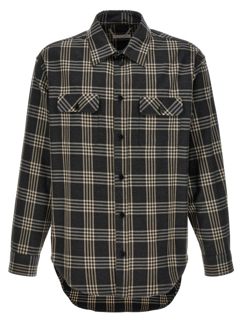 [1989 STUDIO] Shirts Long Sleeve FW23 D0726GREYCHECK