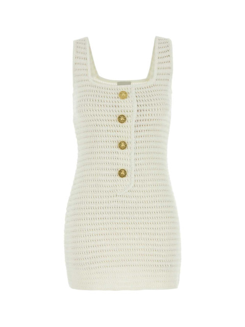 [LE KASHA] Sleeveless dress SS25 SIFLAQ WHITE