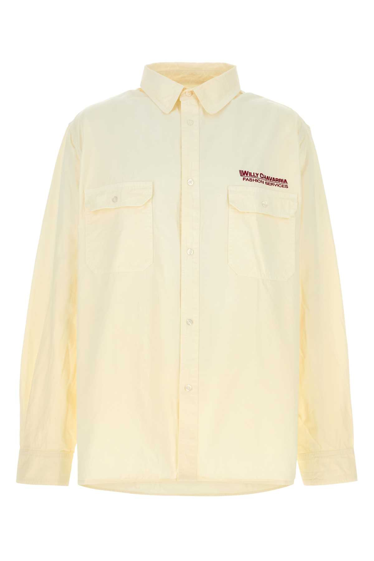 [Willy Chavarria] Shirts Long Sleeve FW25 WCSHT0026 000