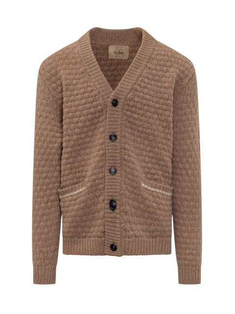 [Rakki] Cardigan FW25 HUBBELLWVL CAMMELLONAT