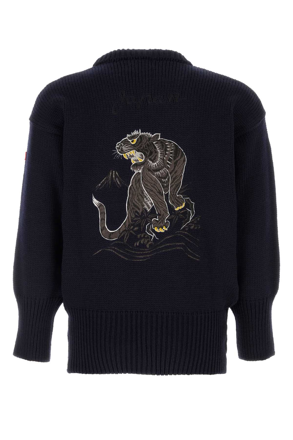 [Junya Watanabe] Knitwear FW25 WPN901W25 NAVY