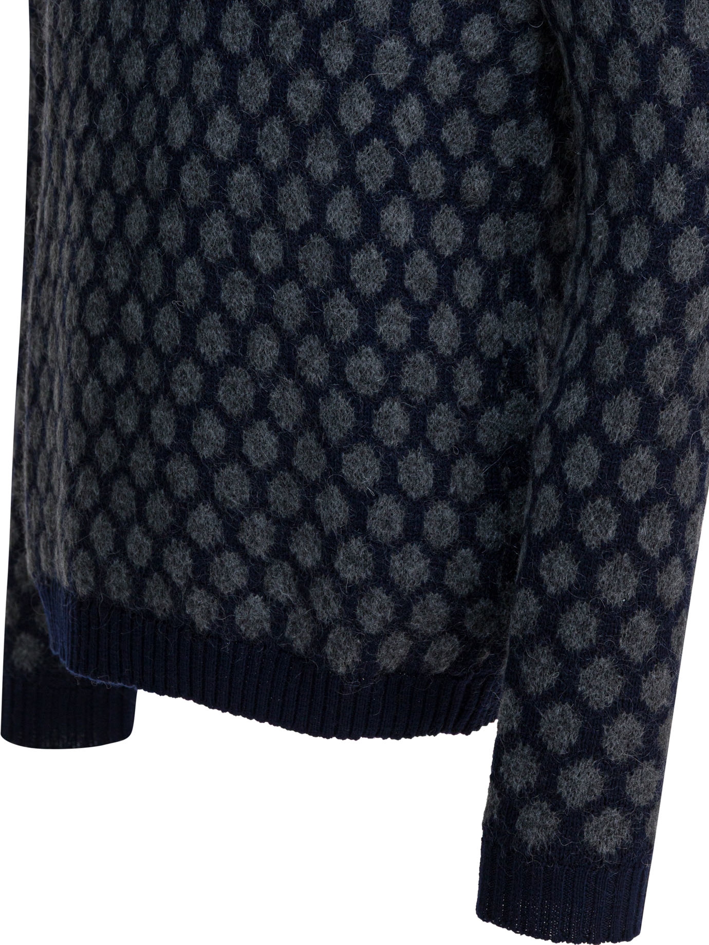 [Rakki] Knitwear FW25 PAUL WV-WMBLU NOTTE GRIGIO