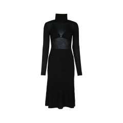 [ELISABETTA FRANCHI] Long sleeve dress FW25 AM30S57E2 110