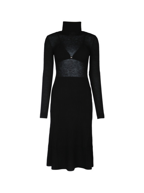 [ELISABETTA FRANCHI] Long sleeve dress FW25 AM30S57E2 110