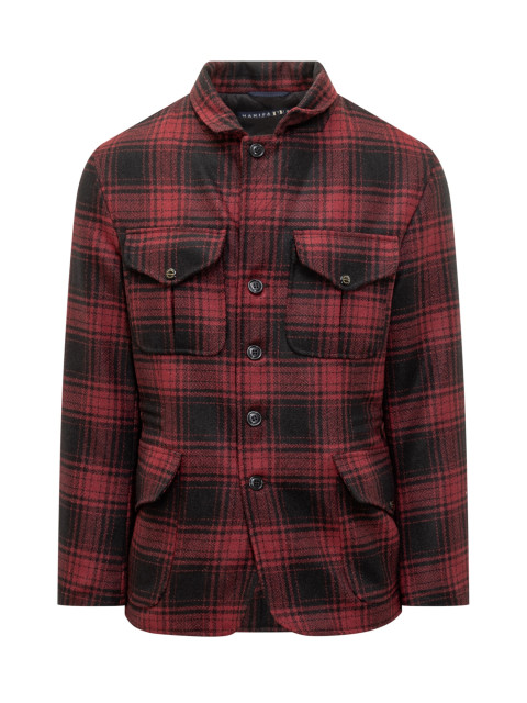 [Manifattura Ceccarelli] Casual Jacket FW25 7028WD RED BLACK