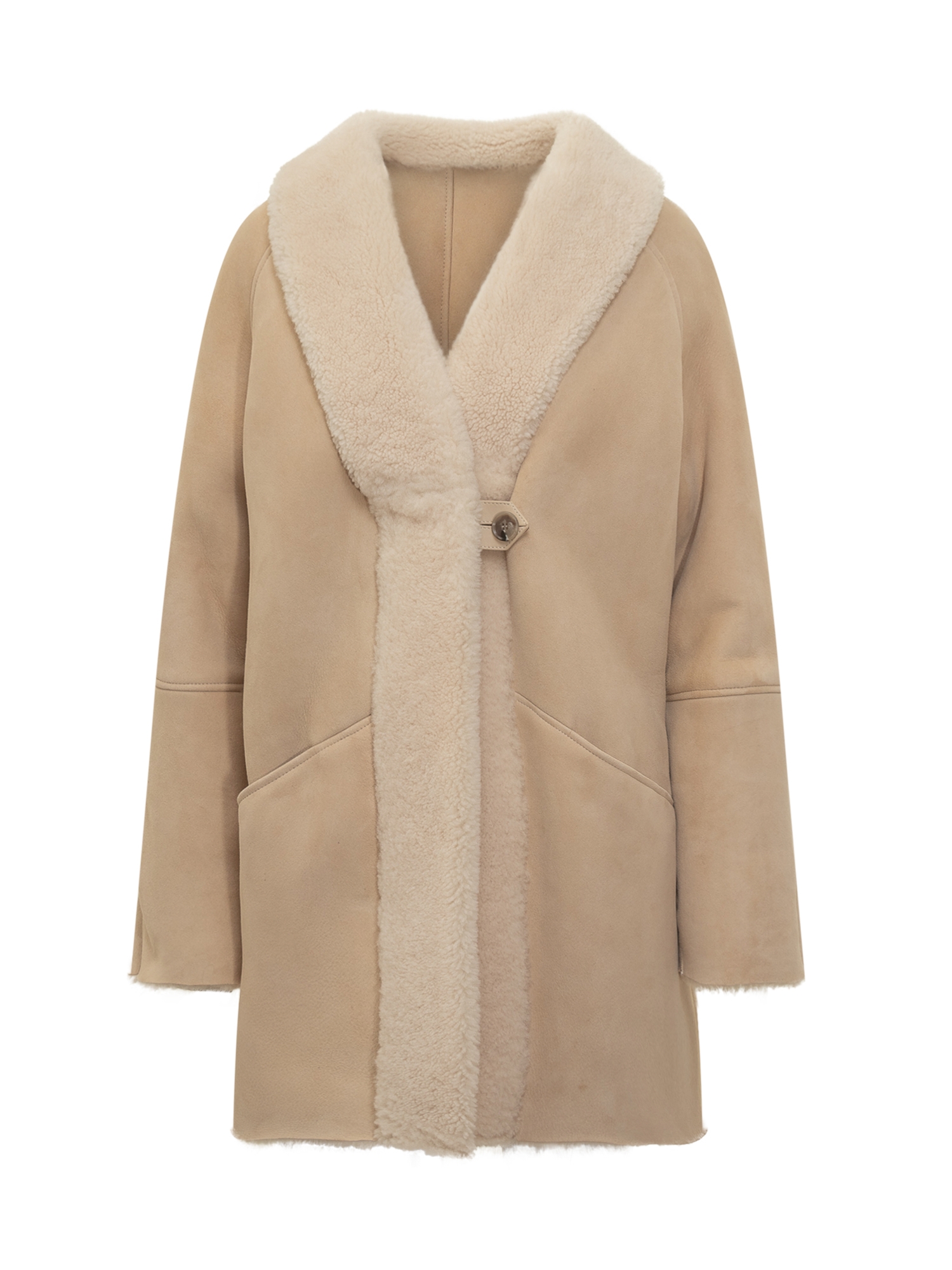 [LouLou De Saison] Mouton jacket FW25 ISAK CREAM