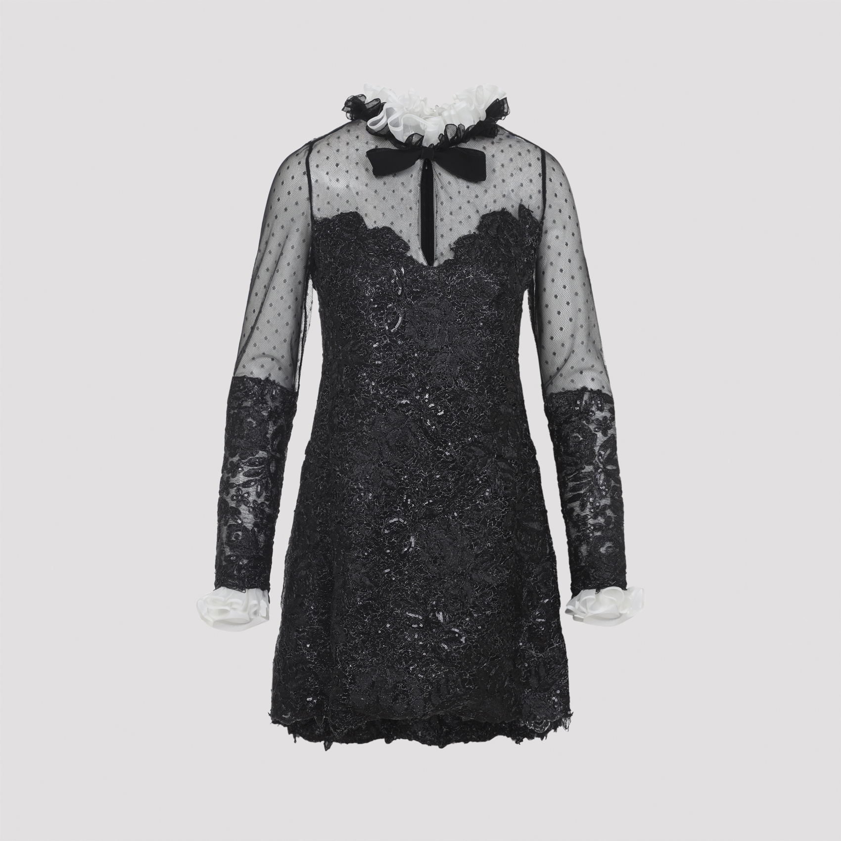 [Giambattista Valli] Long sleeve dress FW25 25FWSVTE5007.84BIS