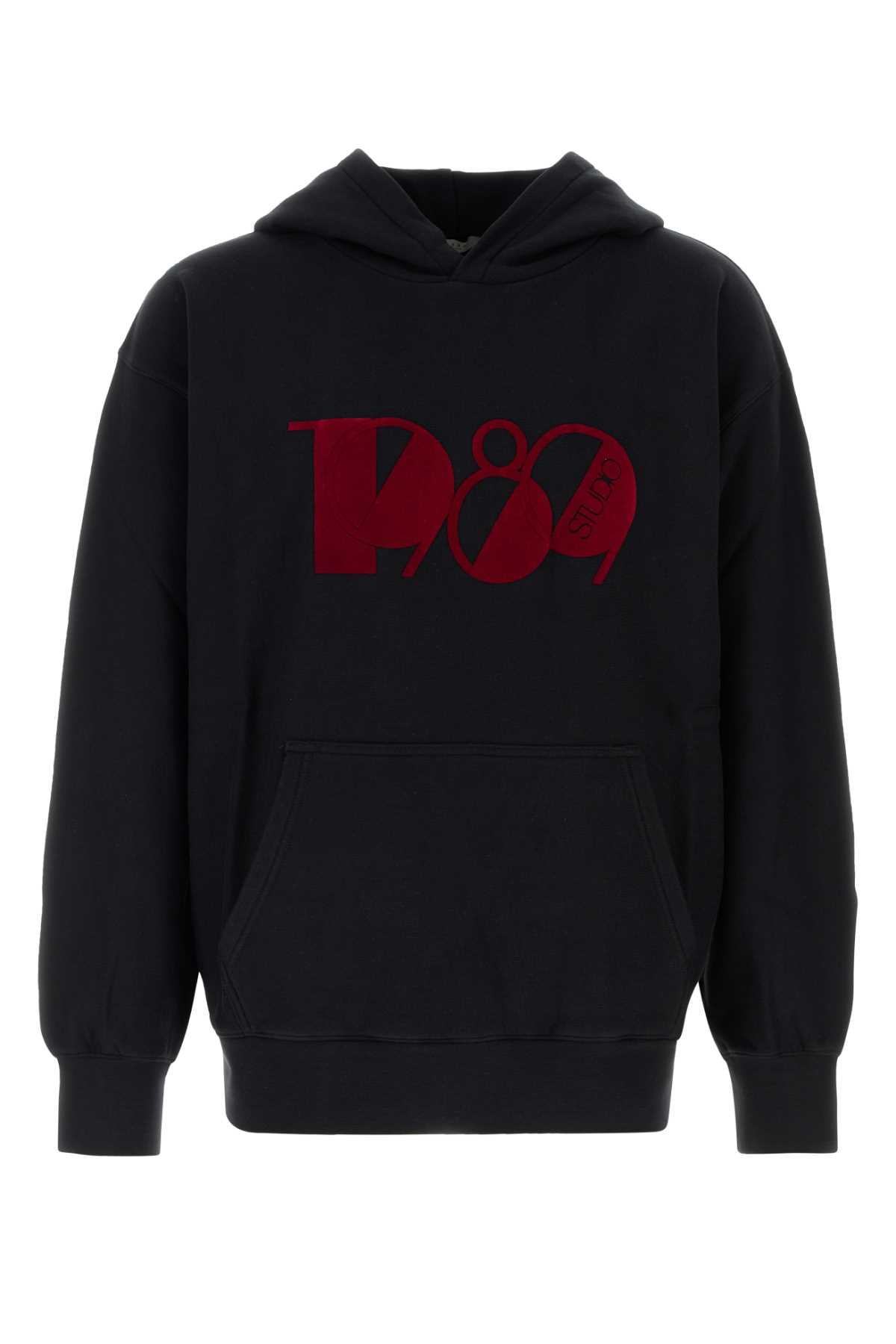 [1989 STUDIO] Hoodie FW25 F04MMC007FLE003 BLACK