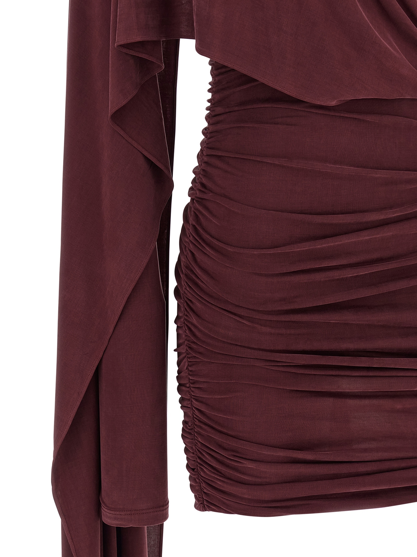 [THE ANDAMANE] Long sleeve dress FW25 T180119BTJV045ROUGENOIR