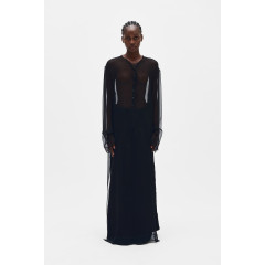 [ANN DEMEULEMEESTER] Long sleeve dress SS25 B0012819FA608099