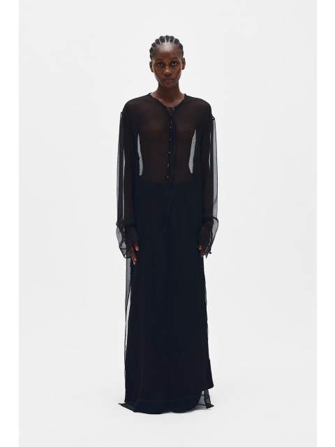 [ANN DEMEULEMEESTER] Long sleeve dress SS25 B0012819FA608099