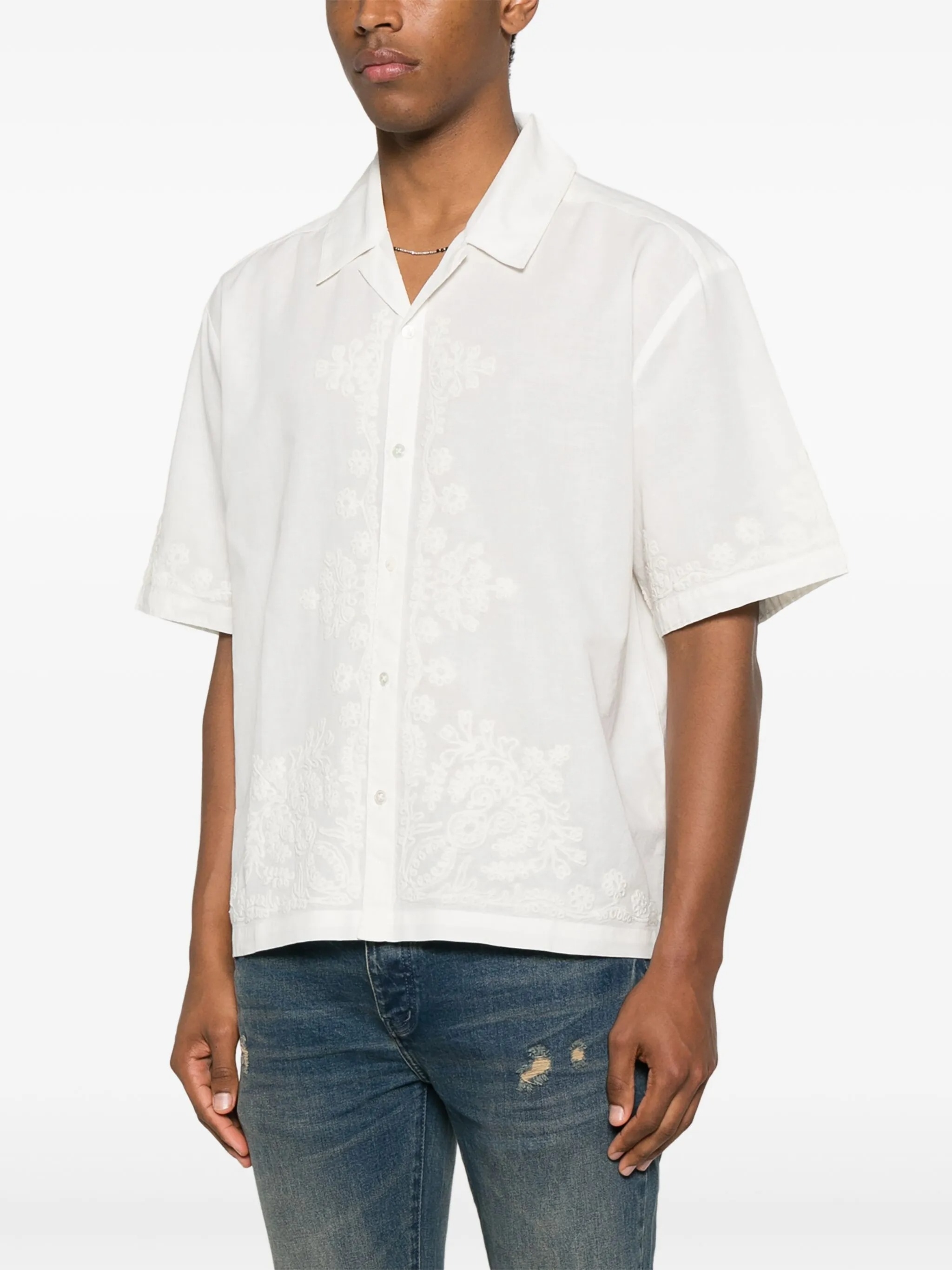 [ANTIK BATIK] Shirts Short Sleeve SS25 ADONIS3SHT