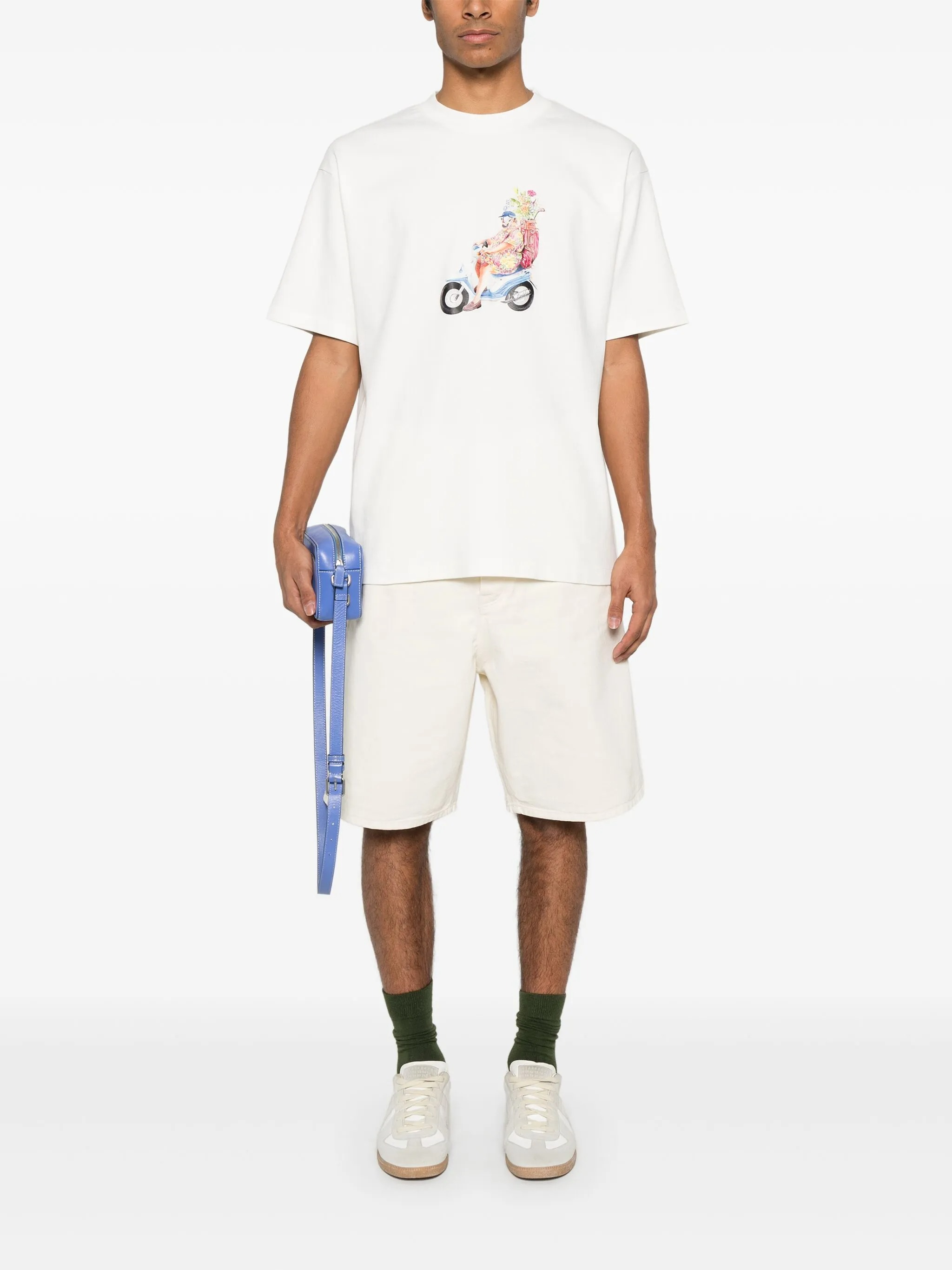 [DROLE DE MONSIEUR] Shorts SS25 GBS147CO188OW