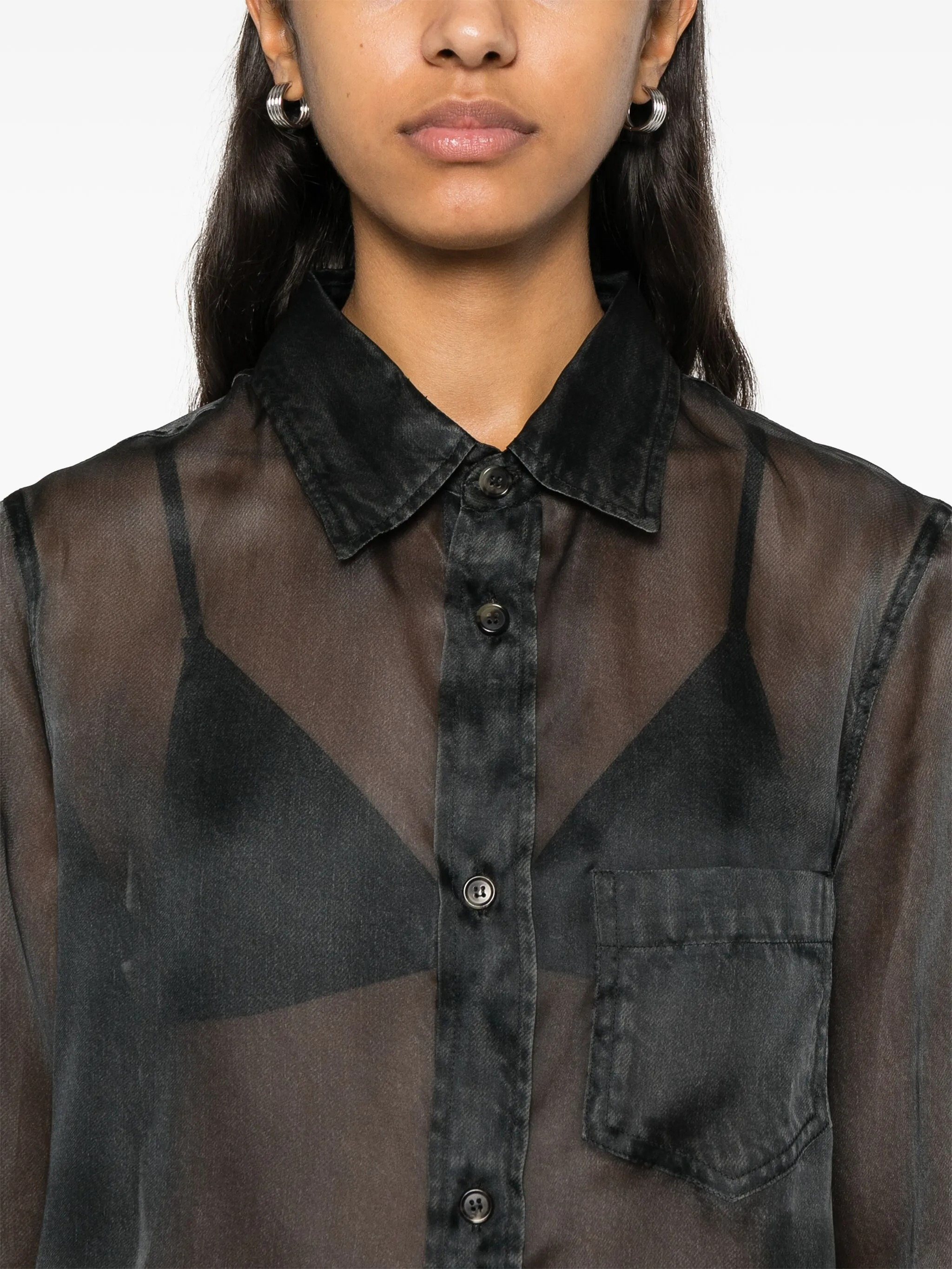 [HAIKURE] Shirts Long Sleeve SS25 HEW06082OR001L0889
