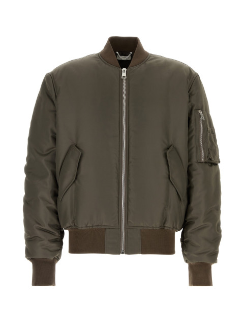 [1989 STUDIO] Bomber Jacket FW24 FW24113LOGO BRN