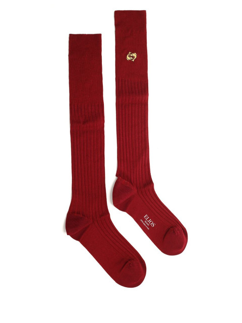 [Elios] Socks FW24 8300287444590BORDEAUX