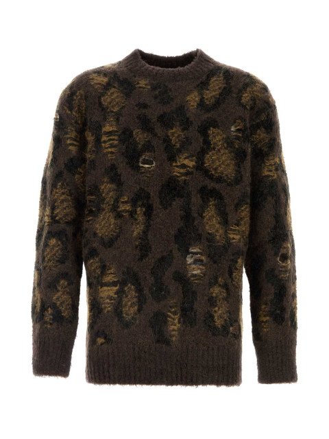 [Junya Watanabe] Knitwear FW24 WNN033W24 BROWN