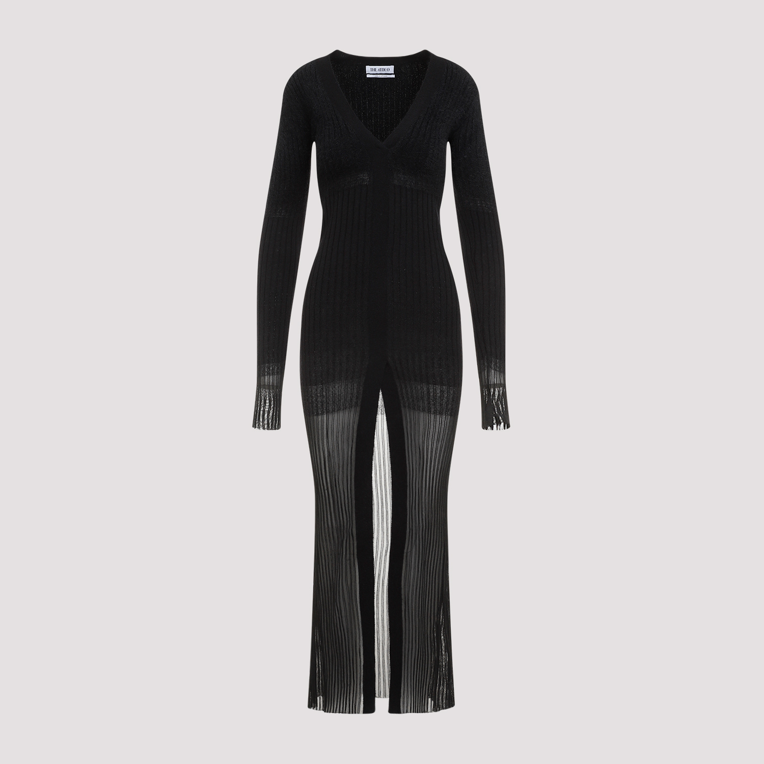 [The Attico] Long sleeve dress FW24 247WCM178.KMIX4